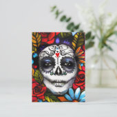 Tag der Toten Postkarte (Stehend Vorderseite)