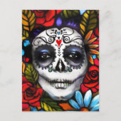 Tag der Toten Postkarte (Vorderseite)