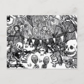 Tag der Toten Postkarte (Vorderseite)