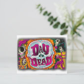 Tag der Toten Postkarte (Stehend Vorderseite)