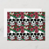 Tag der toten Postkarte - Halloween (Vorne/Hinten)