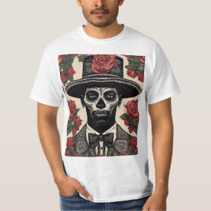 Tag der Toten Rose-Kronleuchter T-Shirt