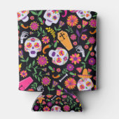 Tag der Toten Schädel Dosenkühler (Rückseite)