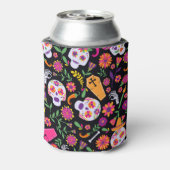 Tag der Toten Schädel Dosenkühler (Kanne Rückseite)