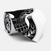 Tag der toten Schädel-Krawatte des Ladenführers Krawatte (Gerollt)