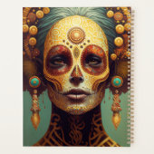 Tag der Toten Schädelfrau Planer (Rückseite)