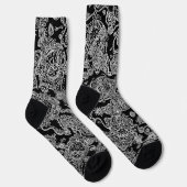 Tag der toten Schädelsäcke Socken (Rechts)