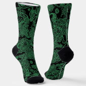 Tag der toten Schädelsäcke Socken (Gewinkelt)
