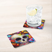 Tag der toten Schmetterlinge 1 Rechteckiger Pappuntersetzer (Vor Ort)