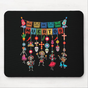 Tag der toten Seelen Zucker-Schädel-Tanz-Tag Der Mousepad