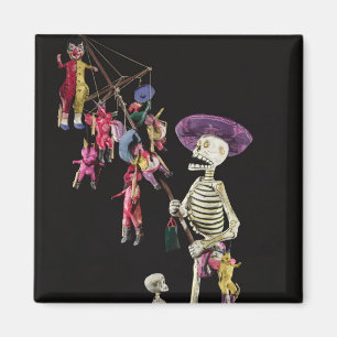 Tag der Toten: Spielzeugpädagoge aus Oaxaca Magnet