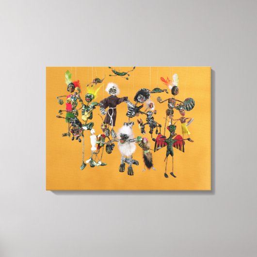 Tag der Toten von Oaxaca Leinwanddruck (Vorderseite)