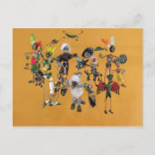 Tag der Toten von Oaxaca Postkarte (Vorderseite)