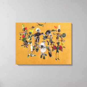 Tag der toten Zahlen, von Oaxaca Leinwanddruck