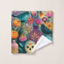 Tag der Toten Zucker-Schädel-Ofrenda-Altar