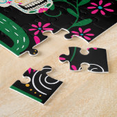 Tag der toten Zuckerkugeln mexikanische Volkskunst Puzzle (Seite)