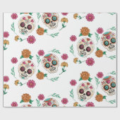 Tag der toten Zuckerrüben und Blume Geschenkpapier (Flach)