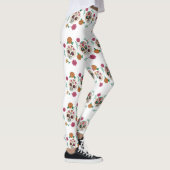 Tag der toten Zuckerrüben und Blume Leggings (Rechts)