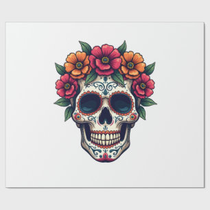Tag der Toten Zuckerschädel � Dia de los Muertos S Geschenkpapier