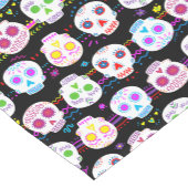 Tag der toten Zuckerschädel Kurzer Tischläufer (Ecke)