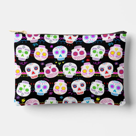 Tag der toten Zuckerschädel Zubehörtasche (Vorderseite)