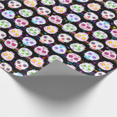 Tag der toten Zuckerschluchten Geschenkpapier (Ecke)