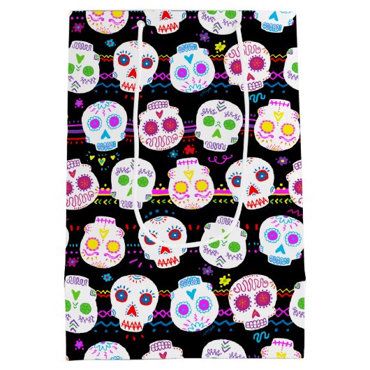 Tag der toten Zuckerschluchten Mittlere Geschenktüte (Rückseite)