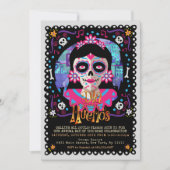 Tag der Toten, Zuckerschnecken Einladung (Vorderseite)