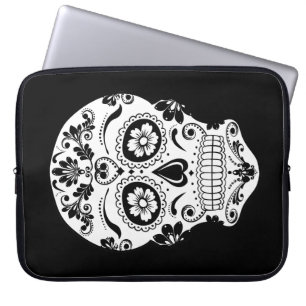 TAG DER TOTEN ZUCKERSKULL LAPTOPSCHUTZHÜLLE