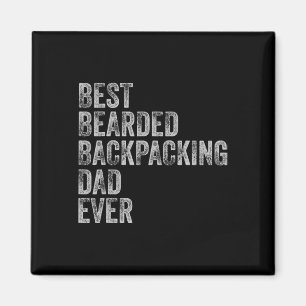 Tag der Totenfeier für den Vater mit Bartpackung Magnet