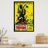 TAG DER TRIFFIDS POSTER (Küche)