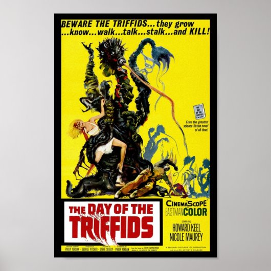 TAG DER TRIFFIDS POSTER (Vorne)