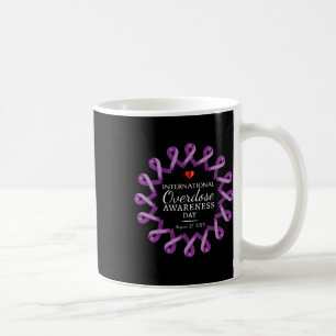 Tag der Überdosierung Lila Schleimhaut im Memor Kaffeetasse