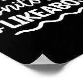 Tag der Überwachungsprüfung Poster (Ecke)