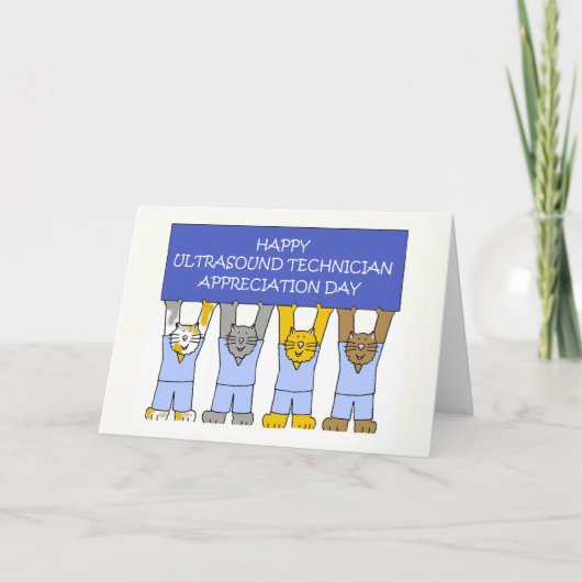 Tag der Ultraschalluntersuchung Karte (Vorderseite)