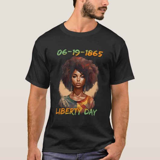 Tag der Unabhängigkeit Afrikas im Juni T-Shirt (Vorderseite)