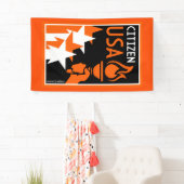 Tag der Unabhängigkeit Amerikas Banner (Insitu)