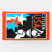 Tag der Unabhängigkeit Amerikas Banner (Horizontal)
