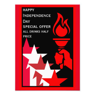 Tag der Unabhängigkeit Amerikas Fotodruck