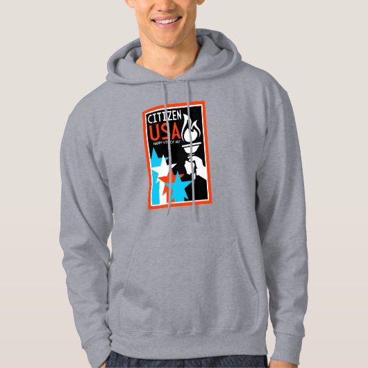 Tag der Unabhängigkeit Amerikas Hoodie (Vorderseite)