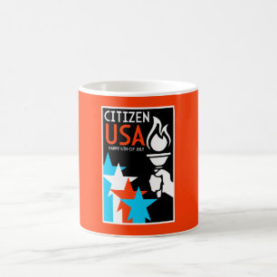 Tag der Unabhängigkeit Amerikas Kaffeetasse