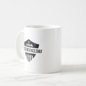 Tag der Unabhängigkeit Amerikas Kaffeetasse (Vorderseite Links)