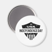 Tag der Unabhängigkeit Amerikas Magnet (Vorderseite/Rückseite)