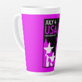 Tag der Unabhängigkeit Amerikas Milchtasse (Linke Ecke)