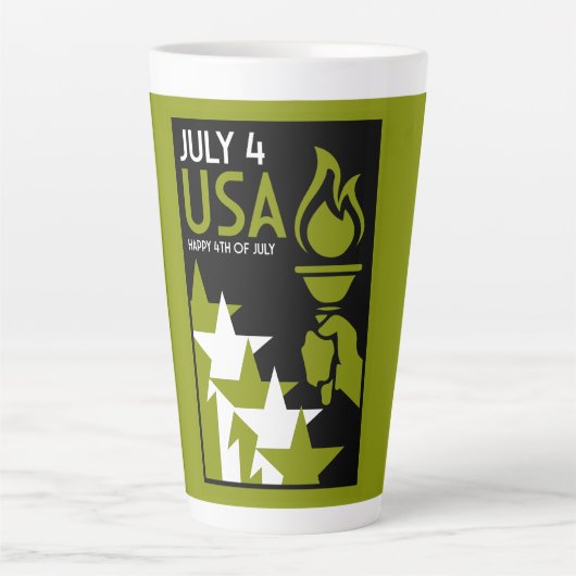 Tag der Unabhängigkeit Amerikas Milchtasse (Vorderseite)