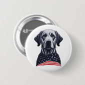 Tag der Unabhängigkeit Button (Vorne & Hinten)
