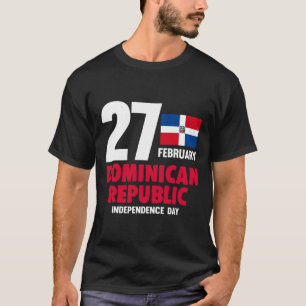 Tag der Unabhängigkeit der Dominikanischen Republi T-Shirt