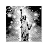 Tag der Unabhängigkeit der Feuerwerkskörper, Permastempel (Design)