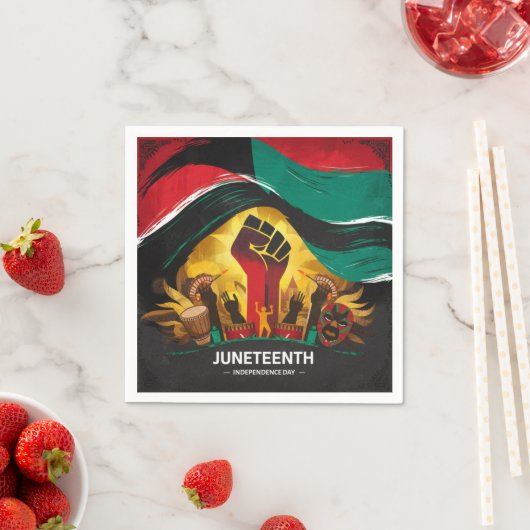 Tag der Unabhängigkeit der Juniter Serviette (Beispiel)