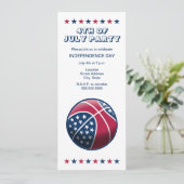 Tag der Unabhängigkeit Einladung (Stehend Vorderseite)